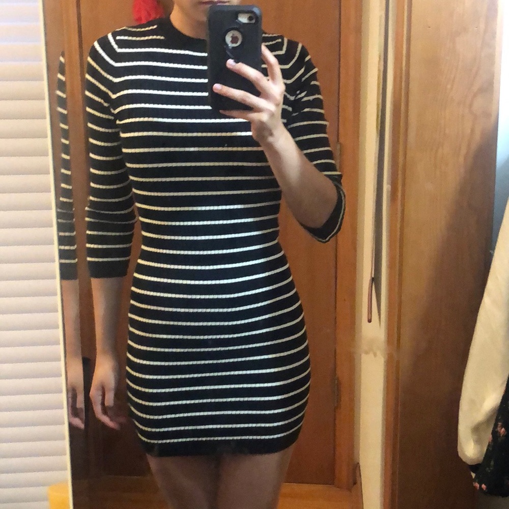 Forever 21 stripped dress